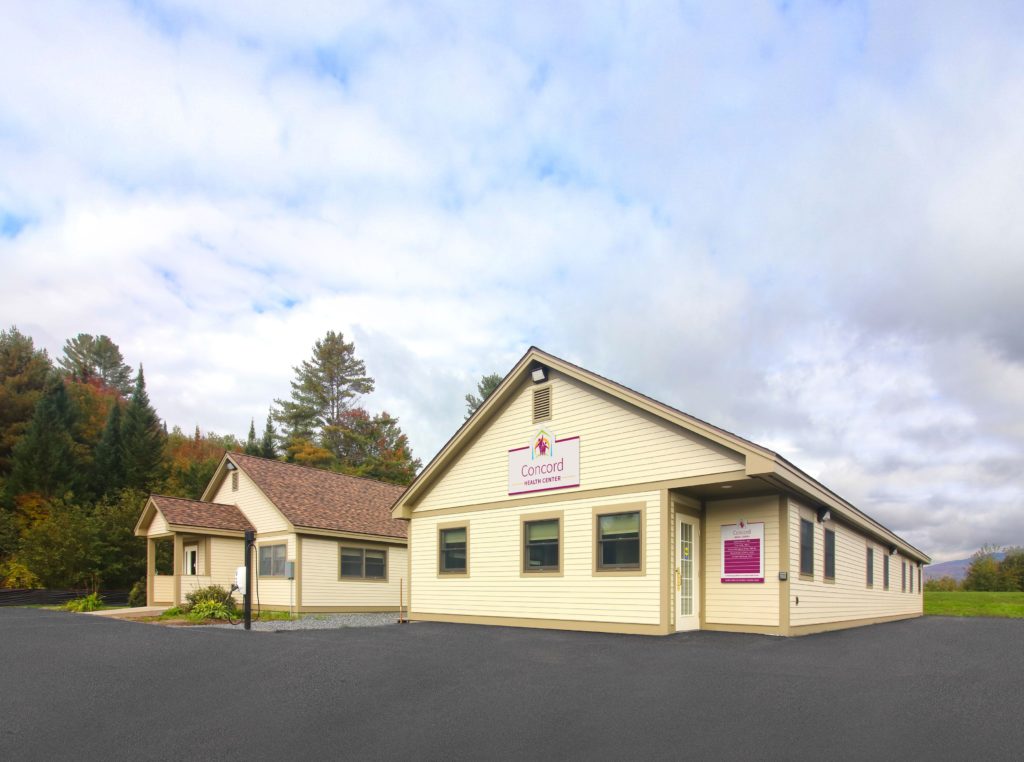 The newly re-opened Concord Health Center